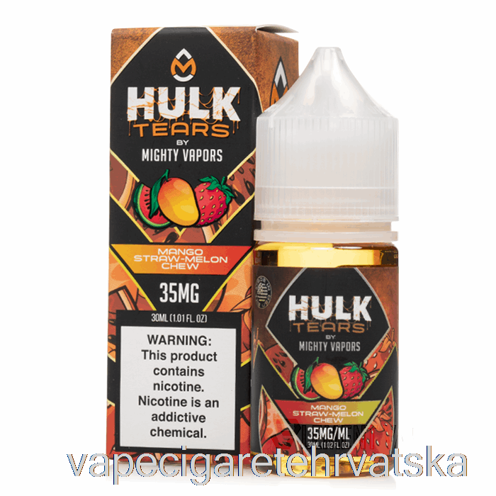 Vape Cigareta Mango Slamka Dinja Za žvakanje - Hulk Tears Soli - 30 Ml 50 Mg